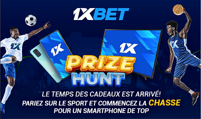 Comment Participer à la promotion Prize Hunt de 1xBet pour obtenir des récompenses impressionnantes