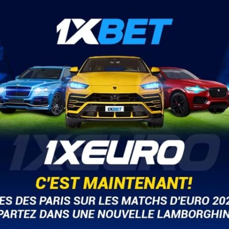 Gagnez des supercars Lamborghini, Bentley et Jaguar dans la nouvelle promotion 1xBet avec une cagnotte de 1 000 000 $ !