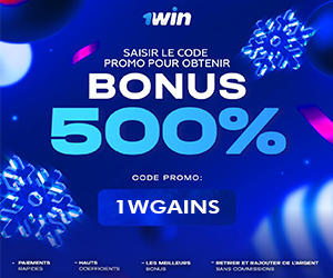 1WIN CODE PROMO BONUS