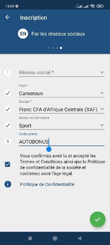 1xbet guide complèt d'inscription