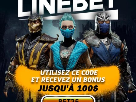 Utiliser ce code promo linebet: BET25 pour bénéficier 100£