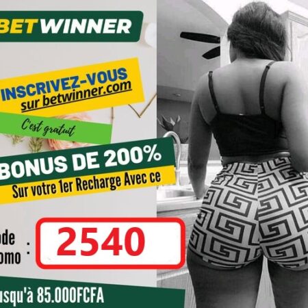 Créer un nouveau compte BETWINNER avec le code promo : 2540