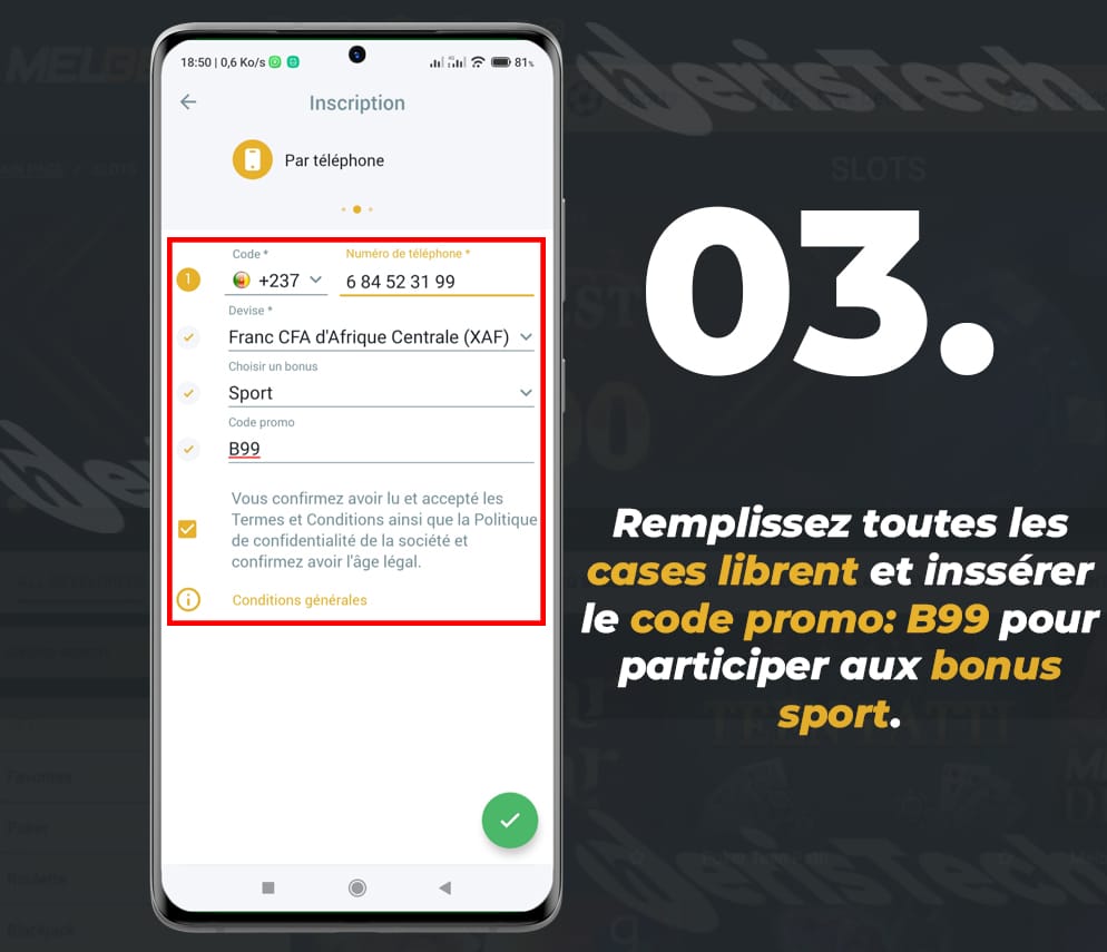 Melbet inscription 2023: Créer un compte melbet et recevez 100% de bonus